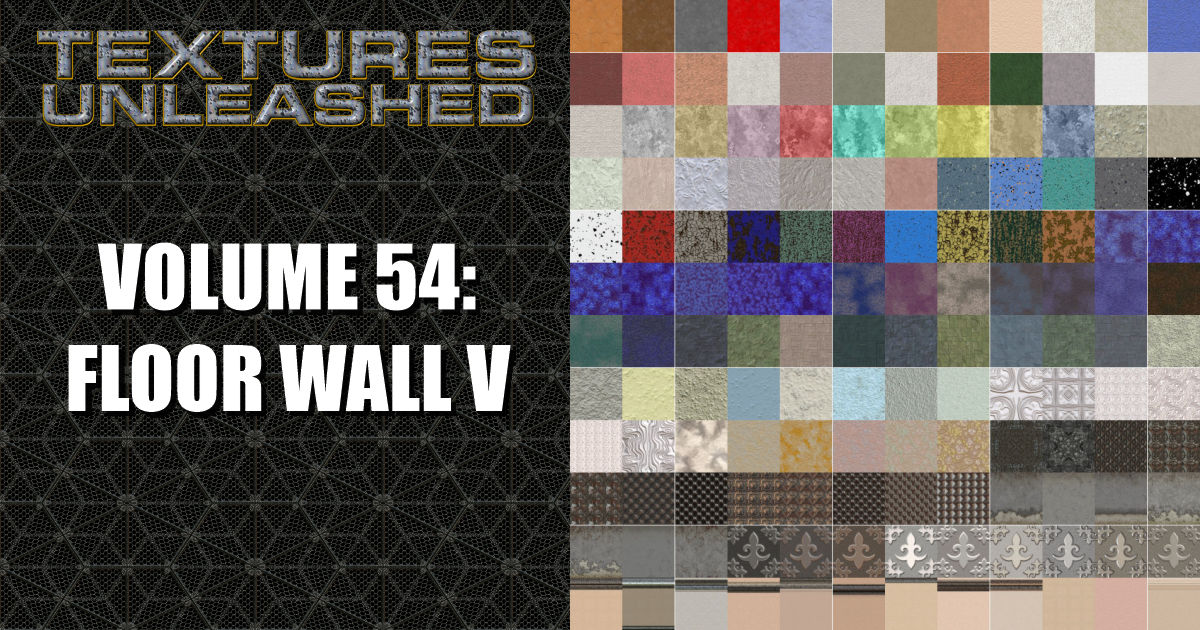 Textures Unleashed Volume 54: Floor & Wall V